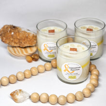 Load image into Gallery viewer, Endometriosis Awareness Soy Wax Candle
