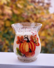 Load image into Gallery viewer, Hand-Painted Autumn Statement Candle
