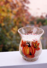 Load image into Gallery viewer, Hand-Painted Autumn Statement Candle
