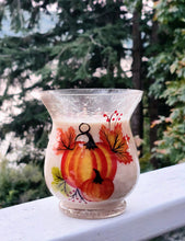 Load image into Gallery viewer, Hand-Painted Autumn Statement Candle
